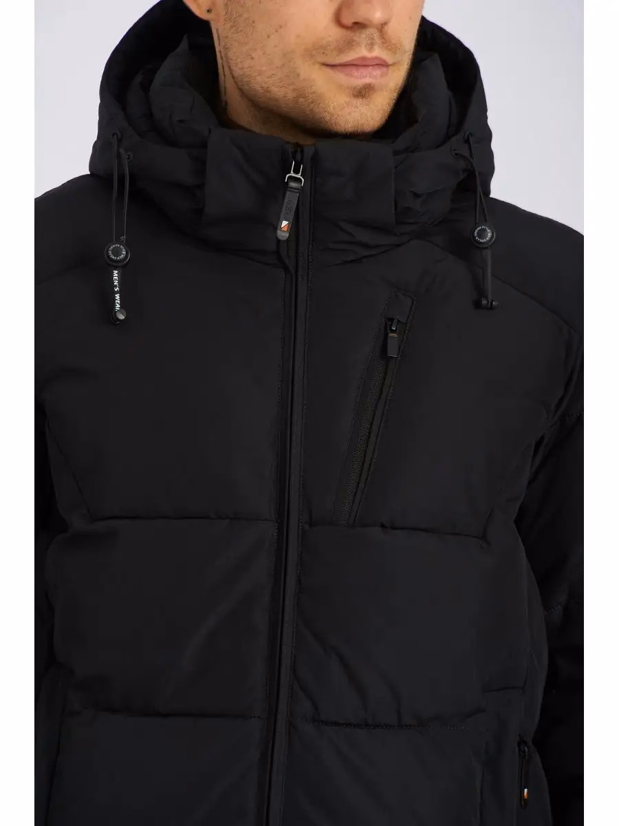 Men’s Short Hooded Winter Down Jacket