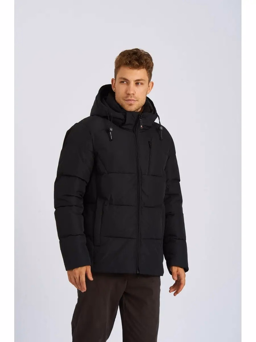 Men’s Short Hooded Winter Down Jacket