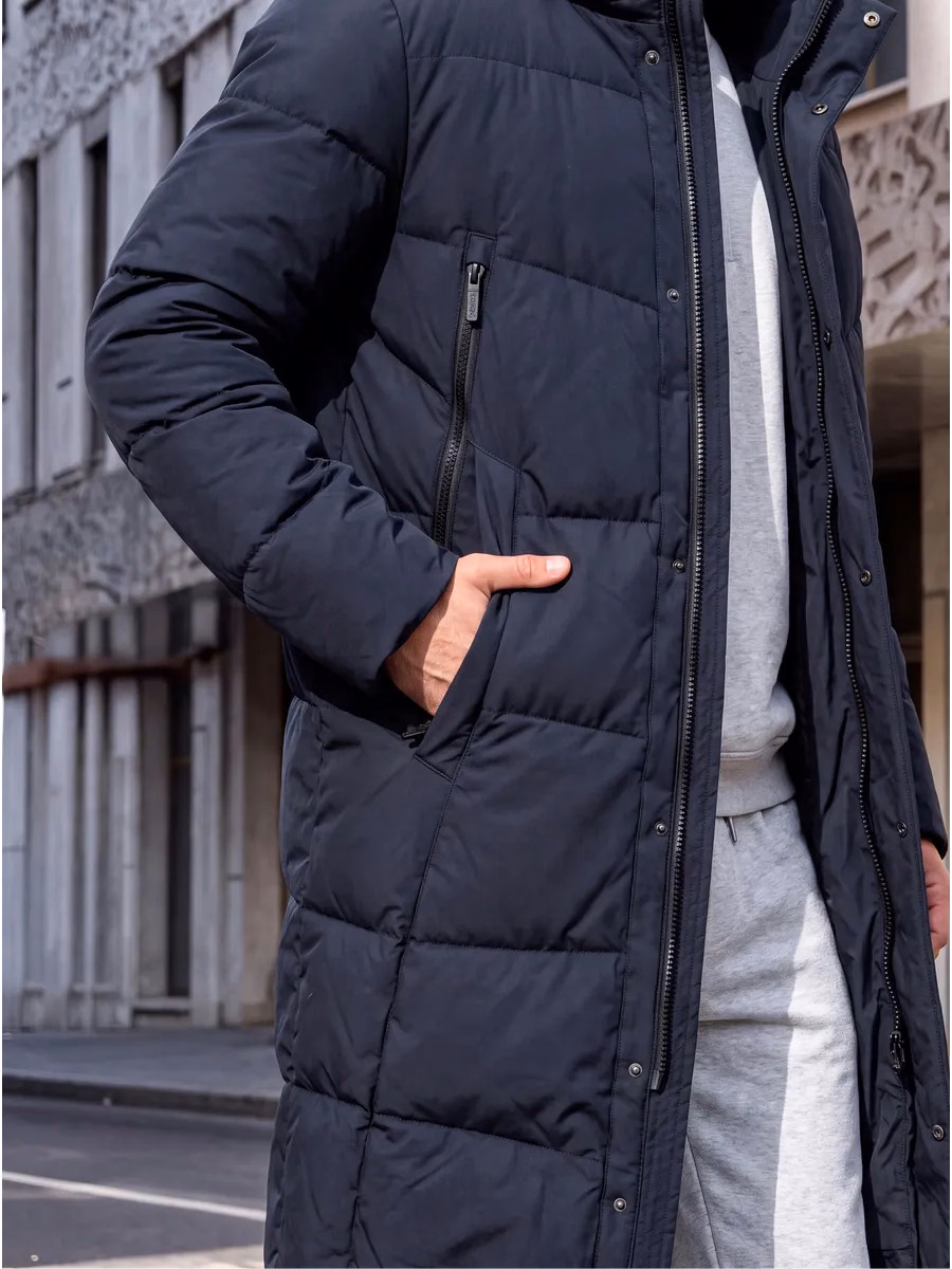 Men’s Oversized Hooded Down Coat