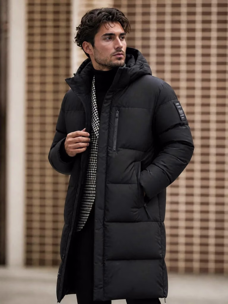 Men’s Oversized Hooded Puffer Coat