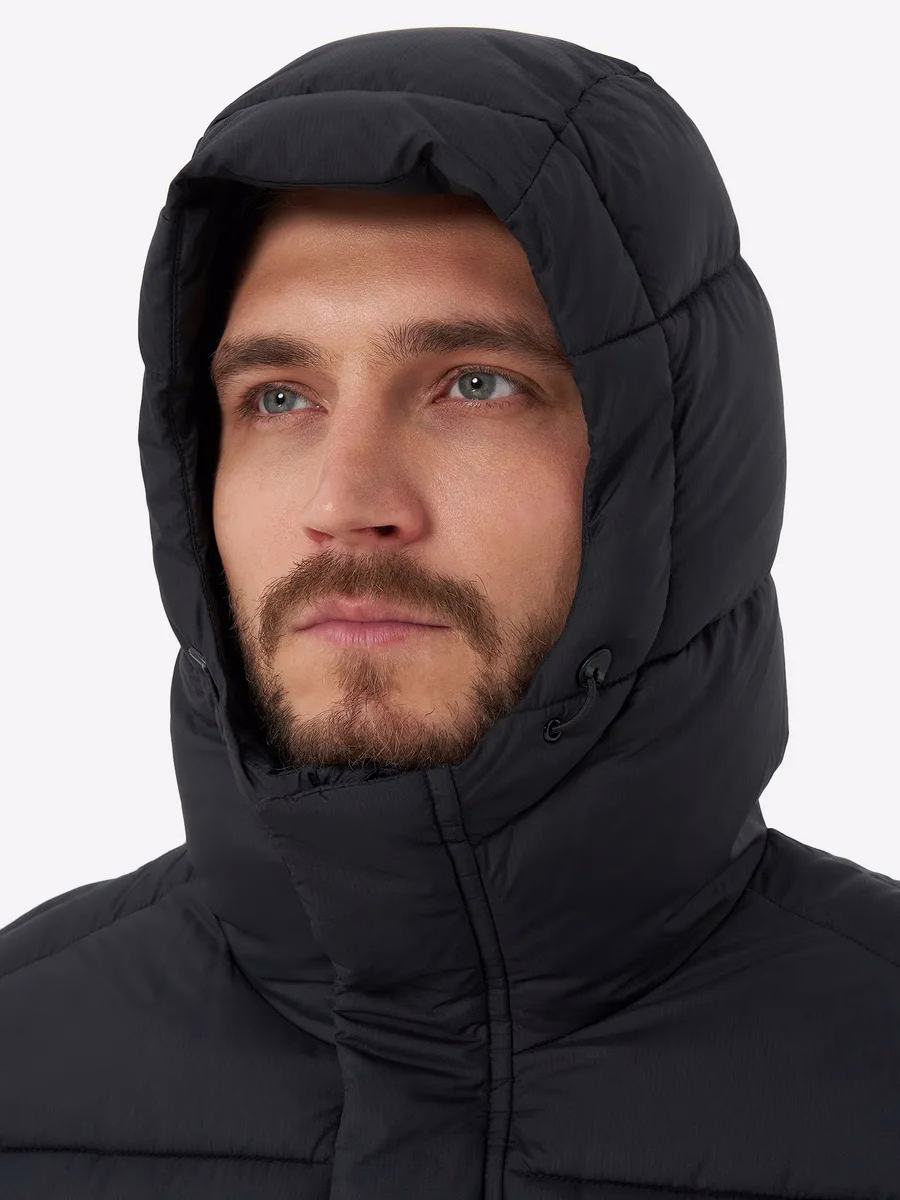 Men’s Hooded Winter Jacket with Utility Pockets