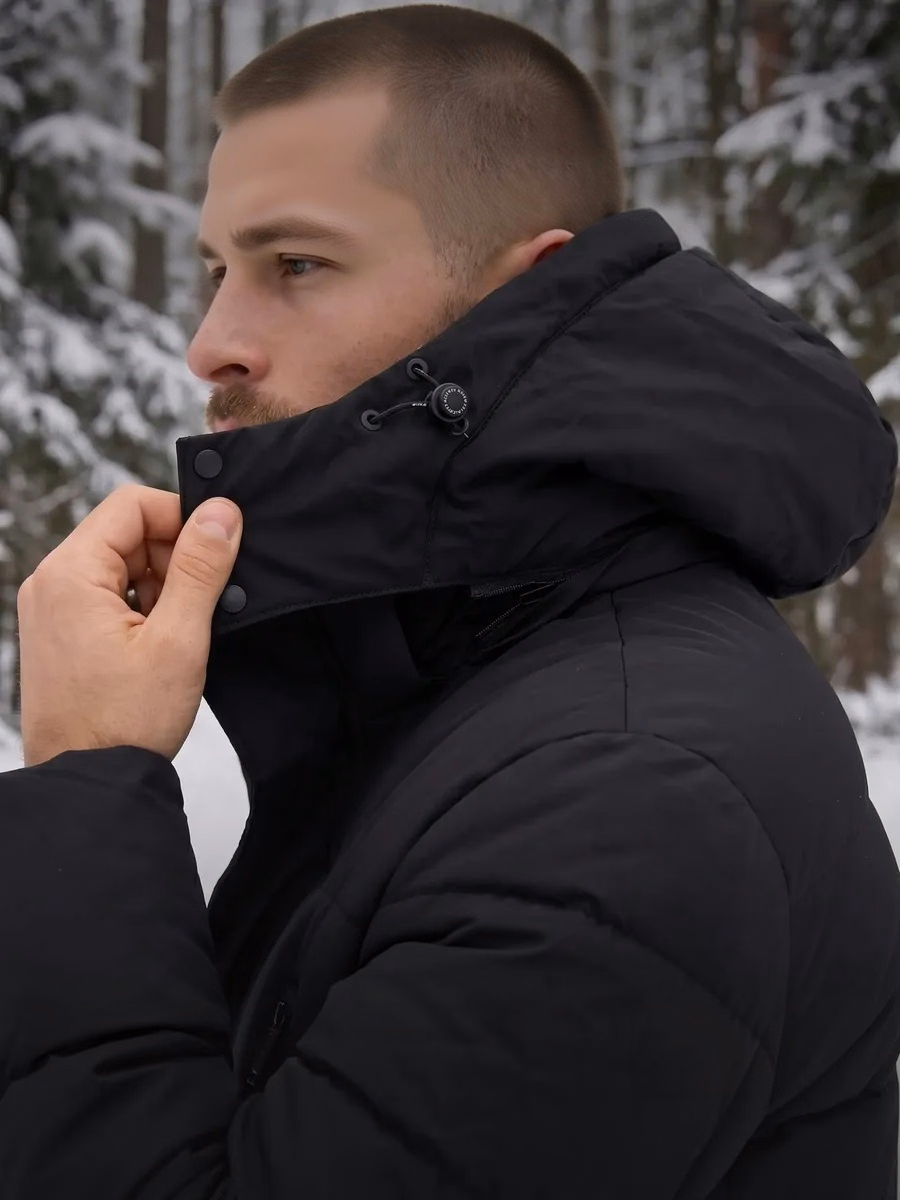 Men’s Short Hooded Puffer Jacket