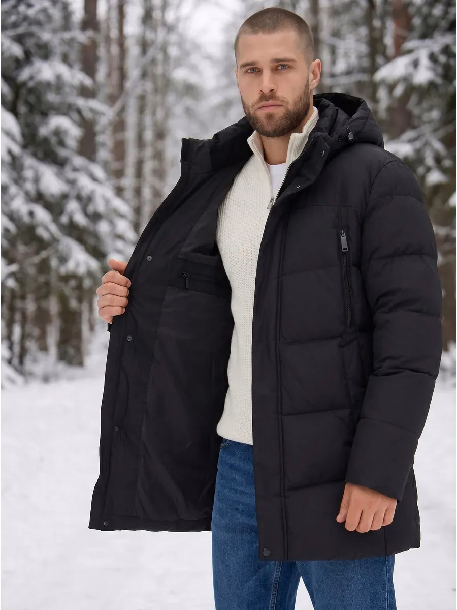 Men’s Short Hooded Puffer Jacket